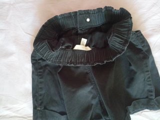 Pantalón corto vaquero negro