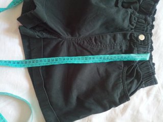 Pantalón corto vaquero negro