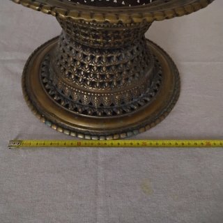 Antico vaso o supporto  bronzo Neoal Tibet