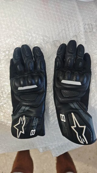 Guantes Moto Alpinestars SP8 Negros