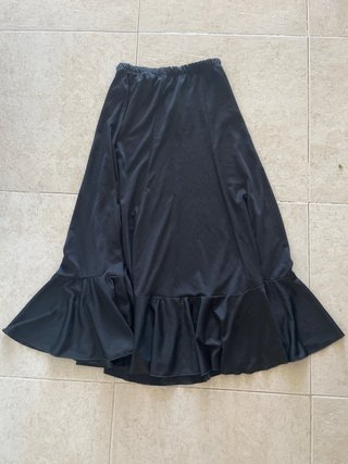Falda y tacones danza española negros talla 33