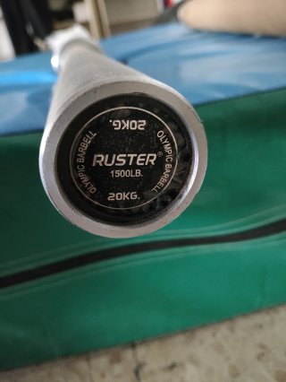 *NUEVA* Barra Olímpica Ruster 20Kg CrossFit
