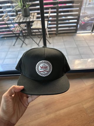 Gorra Vans Negra Snapback