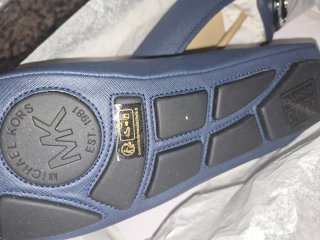Mocasines Michael Kors Azul Sin Estrenar