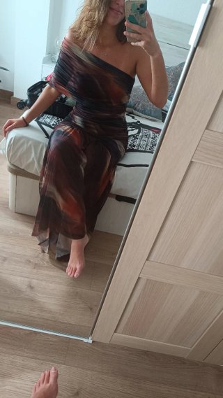 Vestido largo invitada nuevo