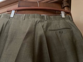 Pantalón de vestir hombre verde oliva