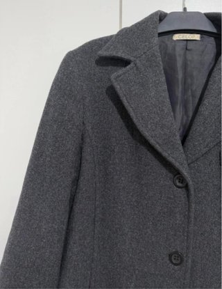 Abrigo gris talla M