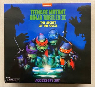 TMNT 2 El Secreto de los Mutantes Set Accesorios