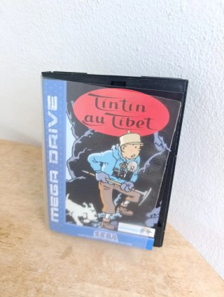 Tintin Tibet Sega Mega Drive megadrive videojuego