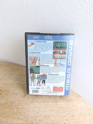 Tintin Tibet Sega Mega Drive megadrive videojuego