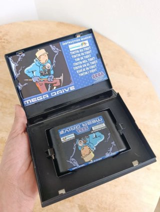 Tintin Tibet Sega Mega Drive megadrive videojuego