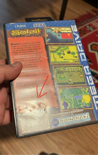 Soleil Mega Drive PAL España