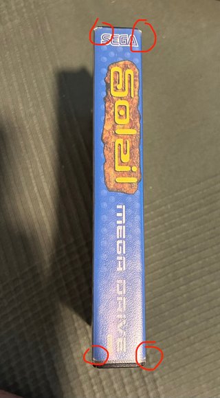 Soleil Mega Drive PAL España