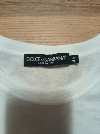 T-shirt Dolce & Gabbana DG Patch Tg. 46 S