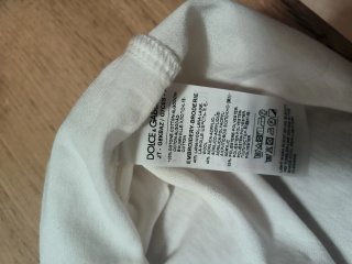 T-shirt Dolce & Gabbana DG Patch Tg. 46 S