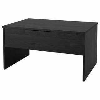 Mesa Centro Elevable IKEA Negra