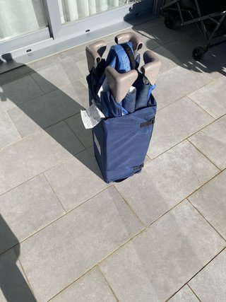 Cuna de viaje Chicco azul