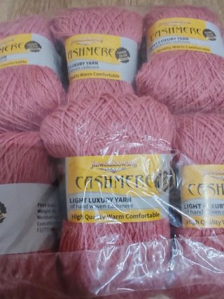 Ovillos de lana Cashmere (6 unidades)