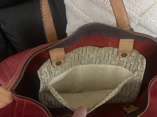 Bolso Andy Carolina Herrera Rojo