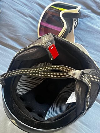 Casco Esquí Dainese y Gafas Briko
