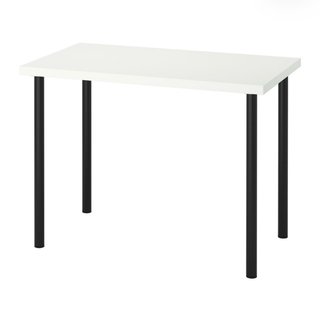 Escritorio Ikea Blanco 120x60cm Patas Regulables