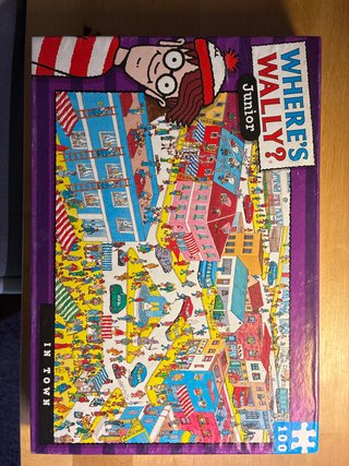 Puzzle Where's Wally? Junior 100 Piezas