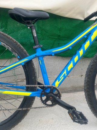 Bicicleta Scott Niño Azul/Amarillo 26 pulgadas