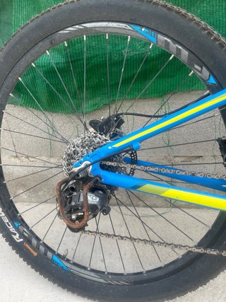 Bicicleta Scott Niño Azul/Amarillo 26 pulgadas