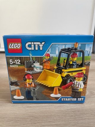 3 Sets Lego City: Avión, Excavadora, Helicóptero