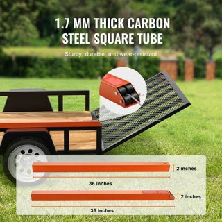 Asistente de Elevación TrailTailgate, Capacidad de Carga Máxima de 180 lbs, Compatible con la Puerta Trasera y Rampa de Remolque Utilitario Abierto, con Laterales de 10 a 24 Pulgadas de Altura y P...