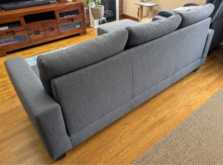 Divano Chaise Longue IKEA 3 Posti Grigio