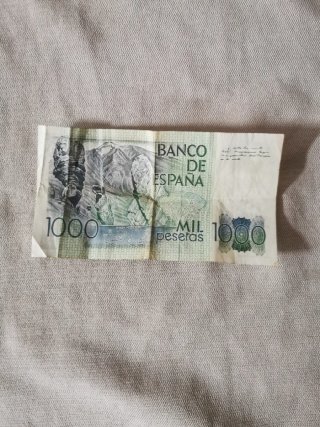 Billete 1000 pesetas España 1979