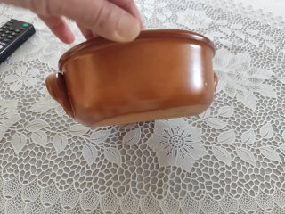 Terrina in terracotta nuova