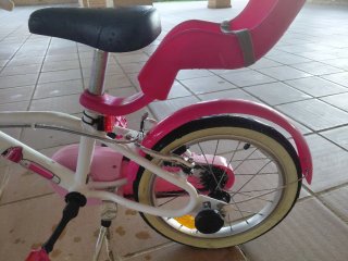 Bicicleta Infantil Niña BTWIN 500 Rosa