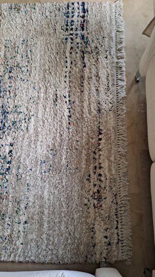 Alfombra gigante Hecha en Bélgica. Pelo largo
