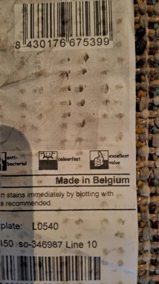 Alfombra gigante Hecha en Bélgica. Pelo largo