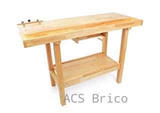 Mesa Carpintero Madera 126 Cm - 65277 - Mader