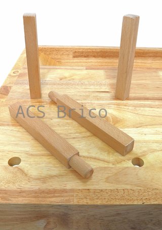 Mesa Carpintero Madera 126 Cm - 65277 - Mader