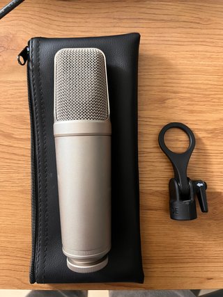 RØDE NT1000 + Yamaha MG12 + UA Volt 1