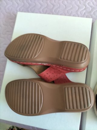 Lote 2 pares sandalias mujer talla 38