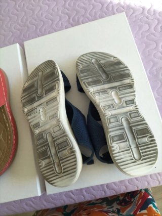Lote 2 pares sandalias mujer talla 38