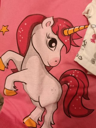 Pijama niña unicornio