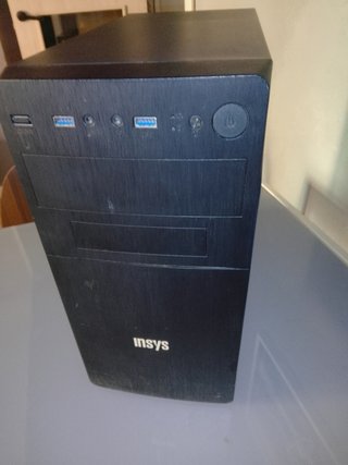 Ordenador sobremesa Insys Negro/Gris
