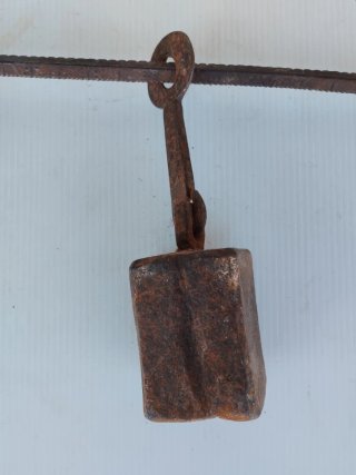 Báscula romana antigua