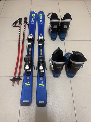 Pack Esquí Infantil Salomon JR 120