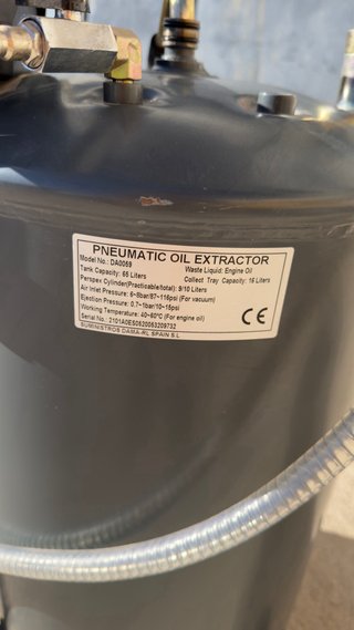 Extractor neumático de aceite DAMA 65L nuevo