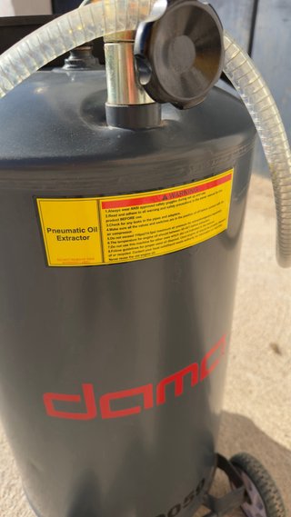 Extractor neumático de aceite DAMA 65L nuevo
