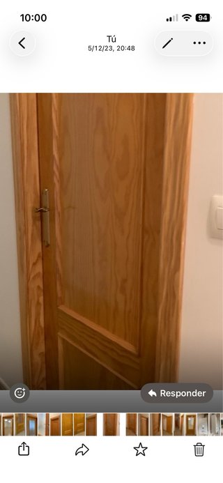 Puertas de madera para vivienda