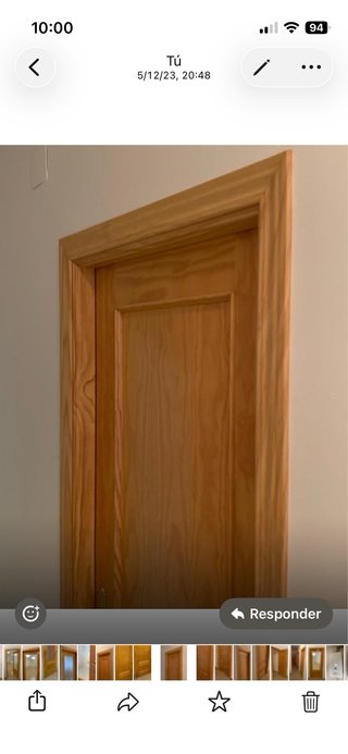 Puertas de madera para vivienda