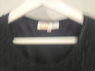 Vestido negro corto